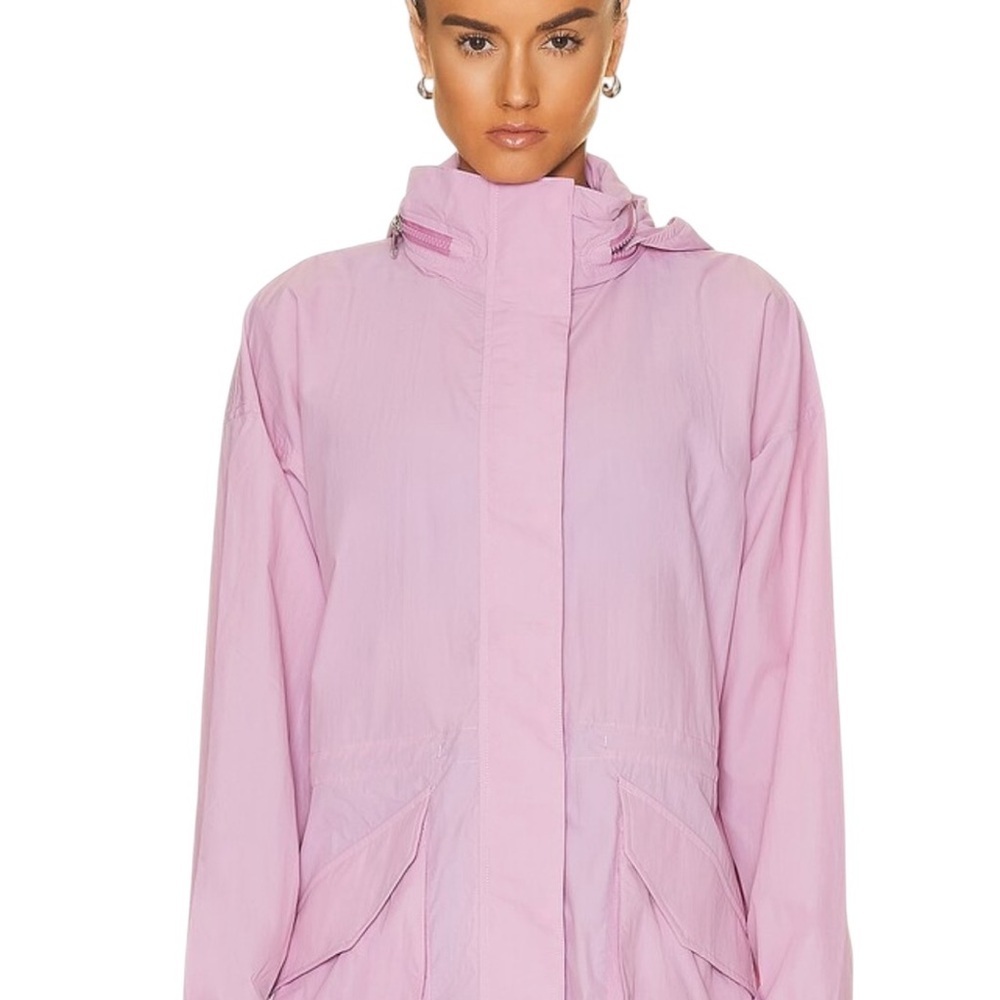 Varley “Nellie” Relaxed Fit Windbreaker Jacket | Orchid Mist | Size Small | NWOT